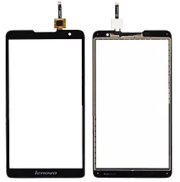 Сенсор (тачскрин) Lenovo A880, A889 (прямой шлейф, 6pin) Black - фото Сенсор (тачскрин) Lenovo A880, A889 (прямой шлейф, 6pin) Black