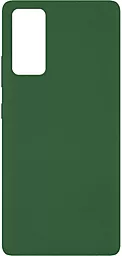 Чехол Epik Silicone Cover Full without Logo (A) Samsung G780 Galaxy S20 FE Dark Green
