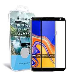 Захисне скло MAKE Full Cover Full Glue Samsung J415 Galaxy J4 2018, J610 Galaxy J6 Plus 2018 Black (MGFCFGSJ415/J610PB)