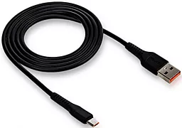 Кабель Walker C315 USB-A - micro USB 12w 2.4a 1м cable Black - фото Кабель Walker C315 USB-A - micro USB 12w 2.4a 1м cable Black