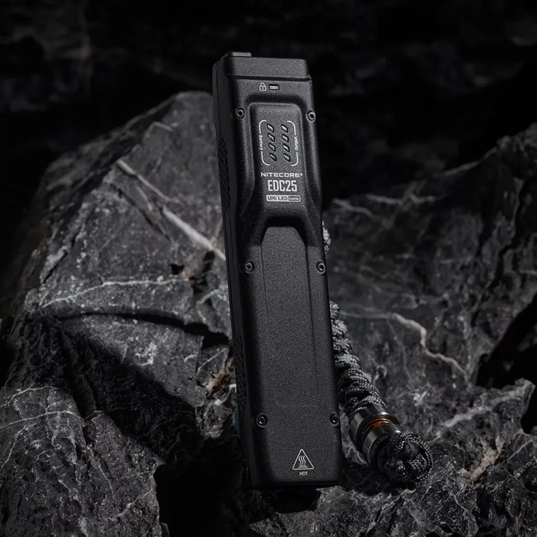 Фонарик аккумуляторный Nitecore EDC25 Black (6-1539) - фото 5
