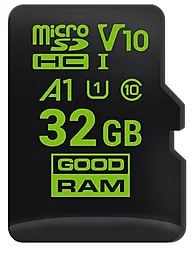 Карта памяти GooDRam microSDHC 32GB Class 10 UHS-I U1 V10 A1 (M1A0-0320R11-A1)