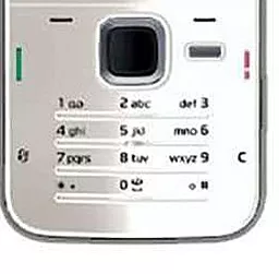 Клавіатура Nokia N78 White