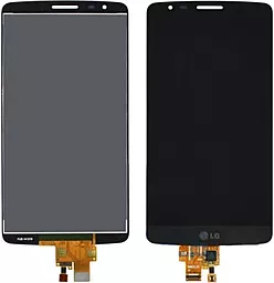 Дисплей LG G3 Stylus (D690, D693n) с тачскрином, оригинал, Black