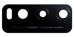 Стекло камеры Vivo Y20 / Y20 2021 / Y20A / Y20G / Y20i без рамки Black