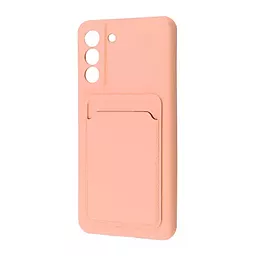 Чехол Wave Colorful Pocket для Samsung Galaxy S21 FE (G990B) Pale Pink
