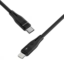 Кабель USB PD Proove Soft Silicone 27w USB Type-C - Lightning cable Black (CCSO27002101) - миниатюра 3