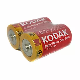 Батарейки Kodak С (R14) Super Heavy Duty SHRINK 2шт 1.5 V - фото Батарейки Kodak С (R14) Super Heavy Duty SHRINK 2шт 1.5 V