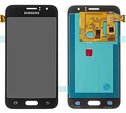 Дисплей Samsung Galaxy J1 J120 2016 з тачскріном, (OLED), Black