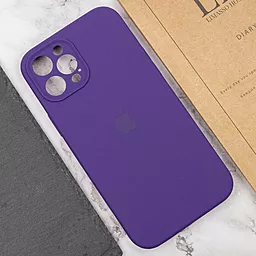 Чохол Silicone Case Full Camera для Apple iPhone 13 Pro Max Amethyst - мініатюра 3 Чохол Silicone Case Full Camera для Apple iPhone 13 Pro Max Amethyst - мініатюра 3