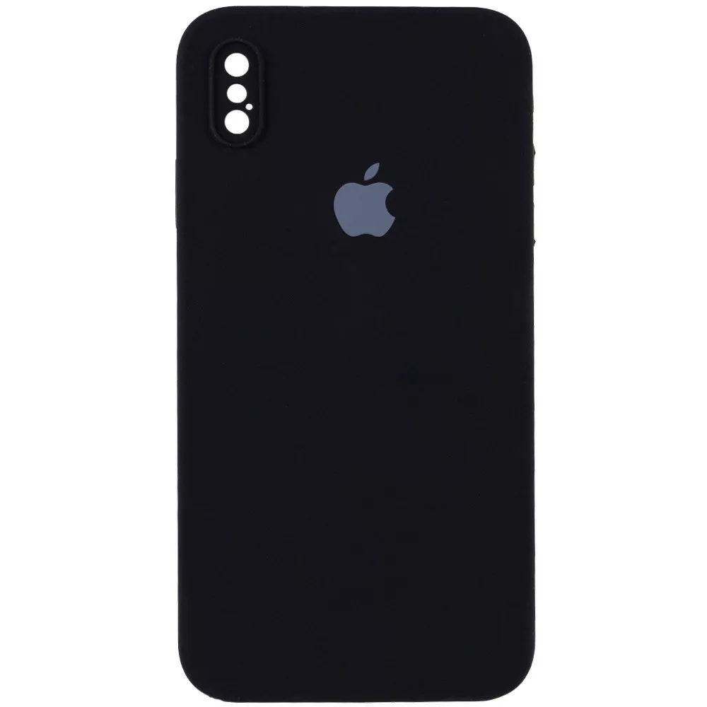 Чехол Epik Silicone Case Full Camera Protective (AA) Apple iPhone X, iPhone XS Black