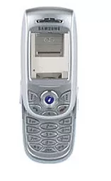 Корпус Samsung E800 с клавиатурой Silver - фото Корпус Samsung E800 с клавиатурой Silver
