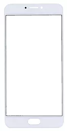 Корпусное стекло дисплея Meizu MX6 White - фото Корпусное стекло дисплея Meizu MX6 White