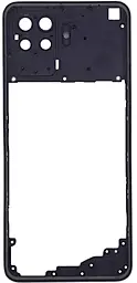 Рамка корпуса Oppo A94 4G / Reno 5 Lite Fluid Black - фото Рамка корпуса Oppo A94 4G / Reno 5 Lite Fluid Black