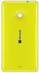 Задняя крышка корпуса Microsoft (Nokia) Lumia 535 (RM-1089 / RM-1090) Yellow