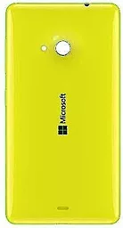 Задняя крышка корпуса Microsoft (Nokia) Lumia 535 (RM-1089 / RM-1090) Yellow - фото Задняя крышка корпуса Microsoft (Nokia) Lumia 535 (RM-1089 / RM-1090) Yellow