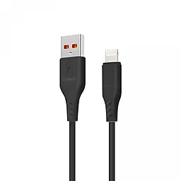 Кабель SkyDolphin S61L USB-A - Lightning 12w 2.4a 1м cable Black (USB-000573)