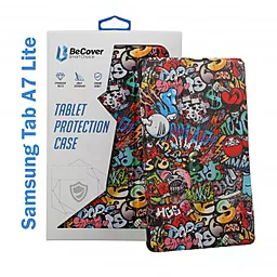 Чехол для планшета BeCover Smart Case для Samsung Galaxy Tab A7 Lite SM-T220, SM-T225 Graffiti (706465) - фото Чехол для планшета BeCover Smart Case для Samsung Galaxy Tab A7 Lite SM-T220, SM-T225 Graffiti (706465)