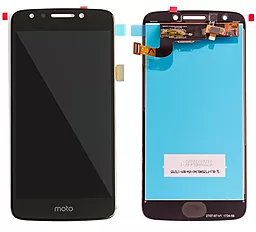 Дисплей Motorola Moto E4 (XT176x, XT1767, XT1768) (USA, без выреза под кнопку) с тачскрином, Black