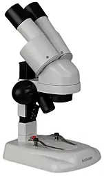 Микроскоп AmScope бинокулярный SE120 верхняя подсветка с фиксированной кратностью до 20X - миниатюра 3