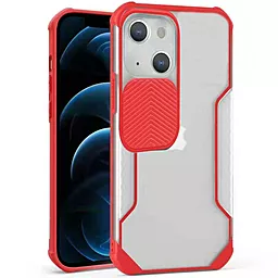 Чехол Epik Camshield matte Ease TPU со шторкой для Apple iPhone 13 (6.1")  Красный