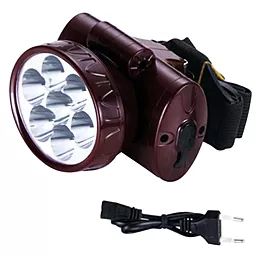 Налобний ліхтарик Yajia YJ-1858 7LED (акумуляторний) - фото Налобний ліхтарик Yajia YJ-1858 7LED (акумуляторний)