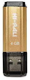 Флешка Hi-Rali 4 GB Stark Series Gold (HI-4GBSTGD) - фото Флешка Hi-Rali 4 GB Stark Series Gold (HI-4GBSTGD)