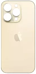 Задняя крышка корпуса Apple iPhone 14 Pro (big hole) Original Gold