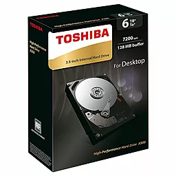 Жорсткий диск Toshiba 6TB X300 (HDWE160EZSTA) - мініатюра 4