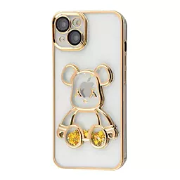 Чехол Shining Bear Case для Apple iPhone 13 Gold