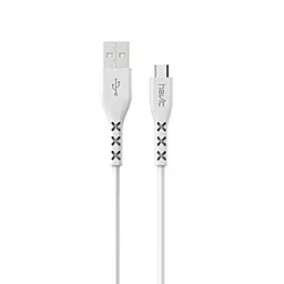 Кабель Havit HV-H67 USB-A - micro USB 10.5w 1м cable White - фото Кабель Havit HV-H67 USB-A - micro USB 10.5w 1м cable White