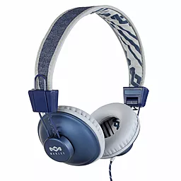 Навушники Marley Positive Vibration Universal Microphone Blue (EM-JH011-DN)