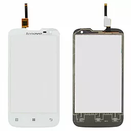 Сенсор (тачскрін) Lenovo A830 (original) White