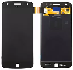 Дисплей Motorola Moto Z Play (XT1635, XT1635-01, XT1635-02) с тачскрином, оригинал, Black - фото Дисплей Motorola Moto Z Play (XT1635, XT1635-01, XT1635-02) с тачскрином, оригинал, Black