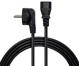 Кабель питания CEE 7/7 - C13 3x1.5mm 3m black (RZPC-13315) Rezone - фото Кабель питания CEE 7/7 - C13 3x1.5mm 3m black (RZPC-13315) Rezone