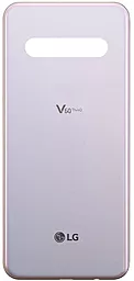 Задняя крышка корпуса LG V60 ThinQ 5G V600 Classy White - фото Задняя крышка корпуса LG V60 ThinQ 5G V600 Classy White