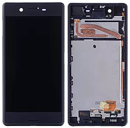 Дисплей Sony Xperia X (F5121, F5122) с тачскрином и рамкой, оригинал, Grey