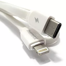 Кабель USB Remax USB Type-C to Lightning Cable White (RC-037a) - миниатюра 2