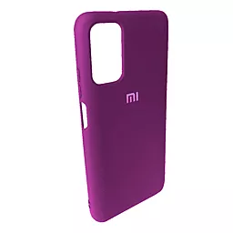 Чехол Silicone Case Full для Xiaomi Poco M3, Redmi 9T Grape