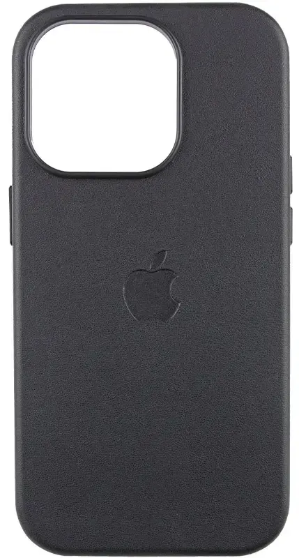 Чохол Leather Case with MagSafe для Apple iPhone 13 Pro Max  Midnight - фото 1