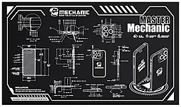 Силиконовый термостойкий коврик для пайки MECHANIC V78 600x350 мм - фото Силиконовый термостойкий коврик для пайки MECHANIC V78 600x350 мм
