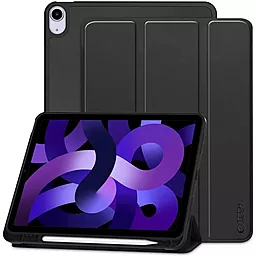 Чехол для планшета Smart Case с местом под стилус для Apple iPad Air 11" (2024), Air 10.9" (2020-22) Black - фото Чехол для планшета Smart Case с местом под стилус для Apple iPad Air 11" (2024), Air 10.9" (2020-22) Black