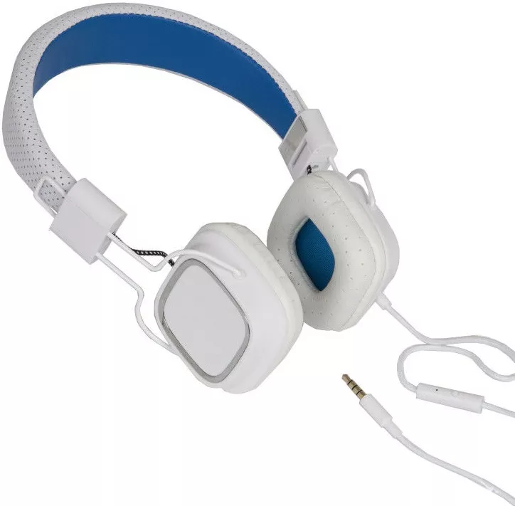 Наушники Gemix Clarks White/Blue - фото 1