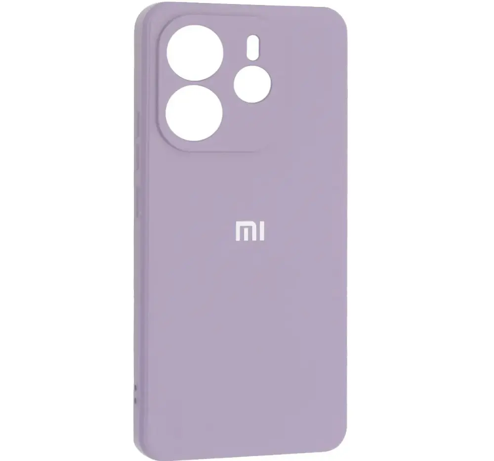 Чехол Silicone Case Full для Xiaomi Redmi Note 14 4G Global Version Lilac - фото 1