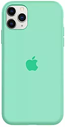 Чехол Silicone Case Full for Apple iPhone 11 Spearmint