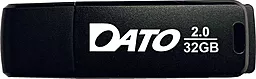 Флешка Dato DB8001 32GB USB 2.0 (DB8001K-32G) Black - мініатюра 2