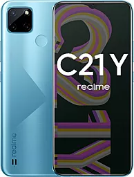 Смартфон Realme C21Y 4/64GB no Nfc Blue - фото Смартфон Realme C21Y 4/64GB no Nfc Blue