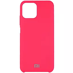 Чехол Epik Silicone Cover Full Protective (AAA) Xiaomi Mi 11 Lite Shiny pink