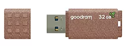 Флешка GooDRam UME3 32GB USB 3.0 Eco Friendly (UME3-0320EFR11) Brown - миниатюра 2