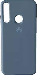 Чехол 1TOUCH Silicone Case Full Huawei P40 Lite E, Y7P Lavander Grey